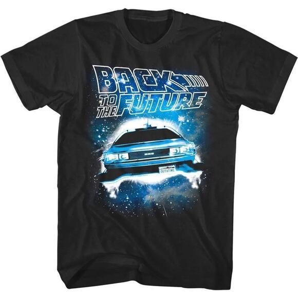 Back To The Future Galactic Delorean Unisex T-Shirt Space Travel Fan Gift Tee 05